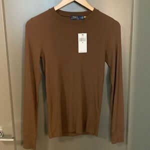 🐻 NWT Ralph Polo Knit Elbow Patch Shirt 🐻